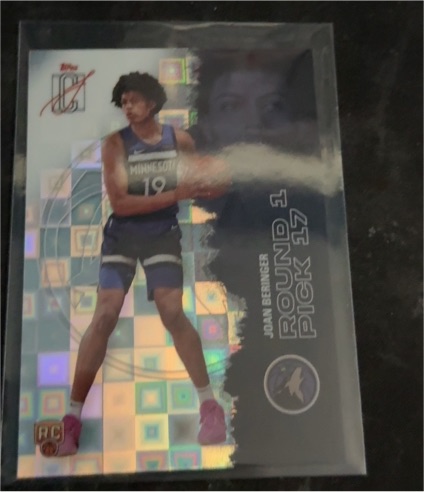 2025-26 Topps Signature Class #113 Joan Beringer — front