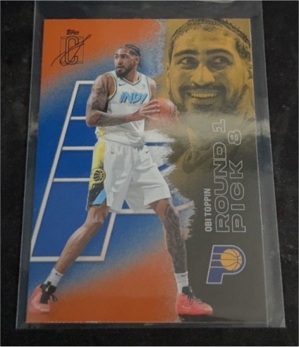 2025-26 Topps Obi Toppin Round 1 Pick 8 — front