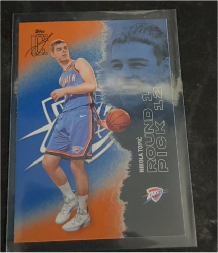 2025-26 Topps Signature Class #47 Nikola Topic — front