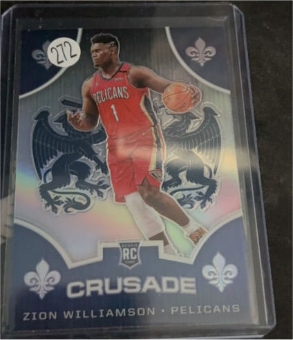 2019-20 Panini Chronicles Crusade #529 Zion Williamson — front