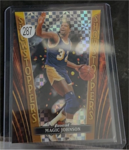2023-24 Topps Finest Showstoppers #SS-20 Magic Johnson — front