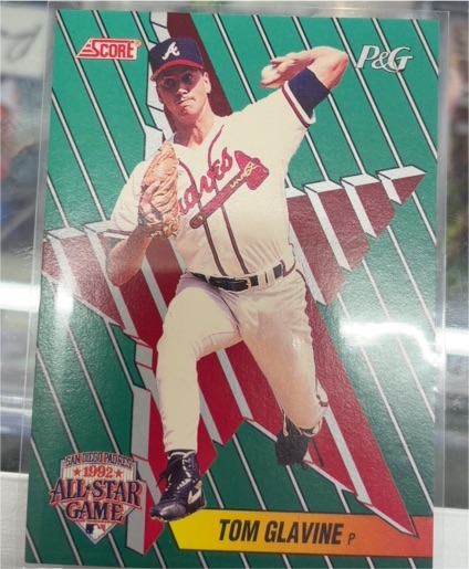 1992 Score P&G All Star Game #18 Tom Glavine — front