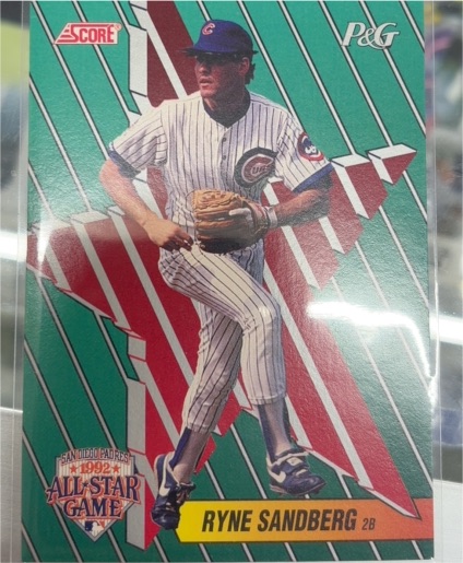 1992 Score Proctor & Gamble All-Stars #12 Ryne Sandberg — front