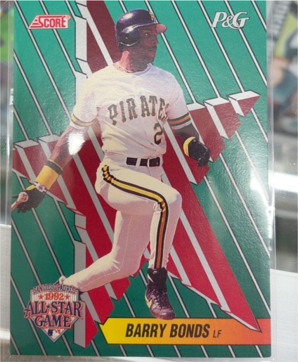 1992 Score P&G All-Star Game #15 Barry Bonds — front