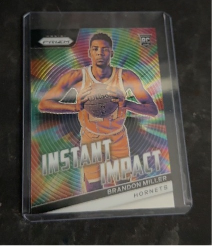 2023-24 Panini Prizm #4 Brandon Miller Instant Impact — front