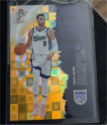 2025-26 Topps Signature Class #89 Zach LaVine — front