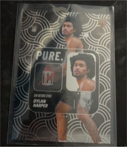 2026 Topps Signature Class PURE. Dylan Harper #PU-17 — front
