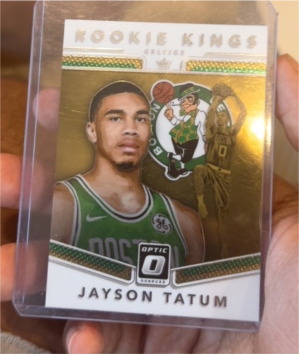 2017-18 Donruss Optic Rookie Kings #3 Jayson Tatum — front