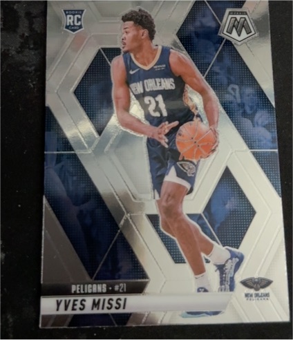 2024-25 Panini Mosaic #243 Yves Missi — front