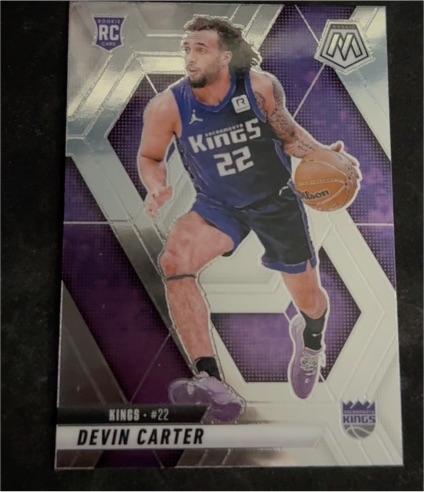 2024-25 Panini Mosaic #229 Devin Carter — front