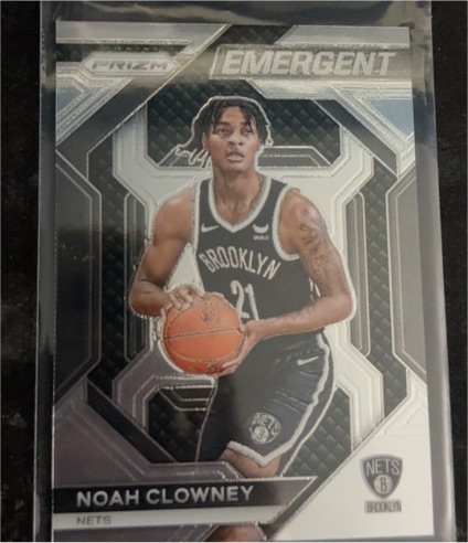 2023-24 Panini Prizm Emergent #8 Noah Clowney — front