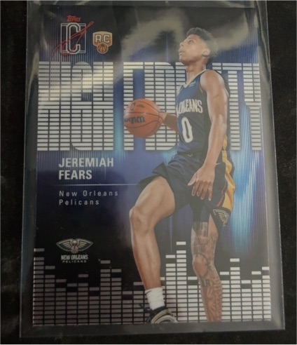2026 Topps Signature Class High Fidelity #HF-7 Jeremiah Fears — front