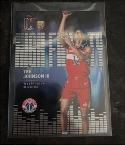 2025-26 Topps Signature Class High Fidelity #HF-6 Tre Johnson III — front