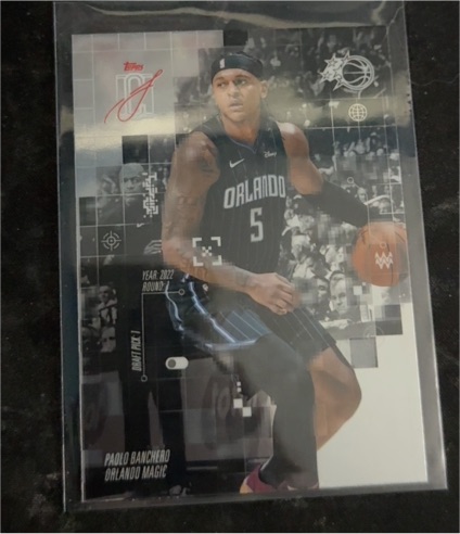 2026 Topps Signature Class #AF-14 Paolo Banchero After Image — front