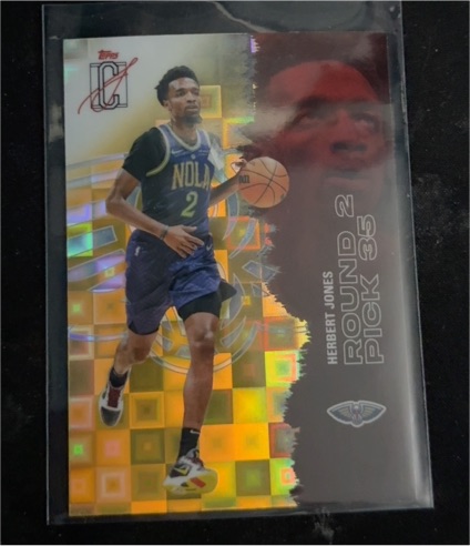 2025 Topps Signature Class #35 Herbert Jones — front