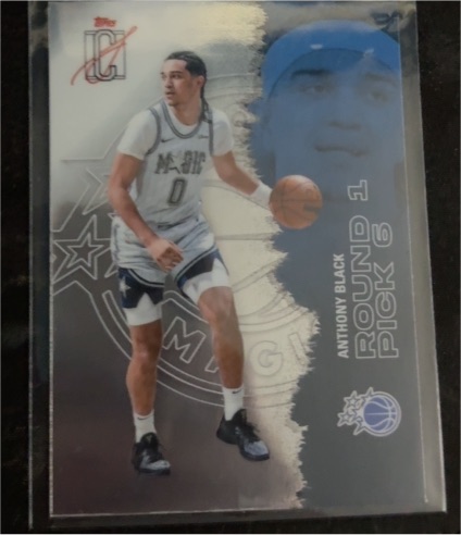 2025-26 Topps Signature Class #50 Anthony Black — front