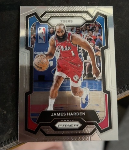 2023-24 Panini Prizm #98 James Harden — front