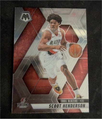 2024-25 Panini Mosaic #165 Scoot Henderson — front