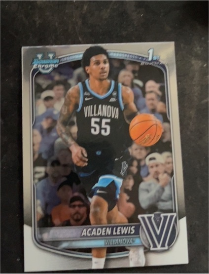 2025-26 Topps Bowman Chrome #BCP-14 Acaden Lewis — front