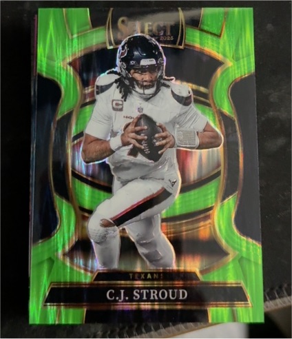 2025 Panini Select Concourse #34 C.J. Stroud — front