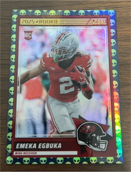 2025 Panini Score-A-Treat #2 Emeka Egbuka — front