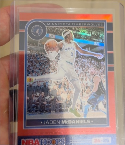 2024-25 Panini NBA Hoops #6 Jaden McDaniels — front