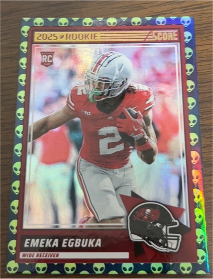 2025 Panini Score-A-Treat #2 Emeka Egbuka — front