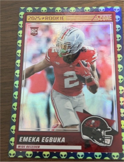 2025 Panini Score-A-Treat #2 Emeka Egbuka — front