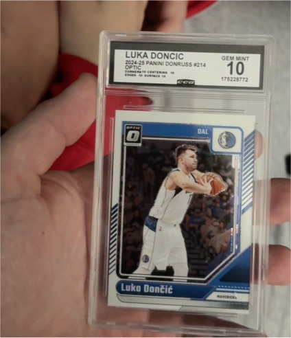 2024-25 Panini Donruss Optic #214 Luka Dončić — front