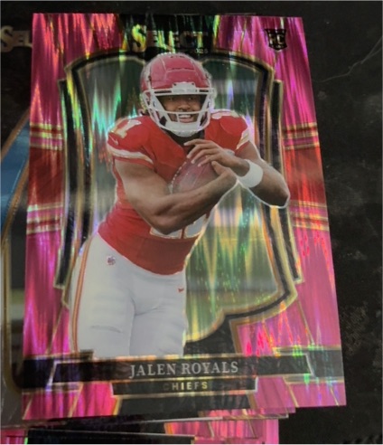 2025 Panini Select #108 Jalen Royals — front