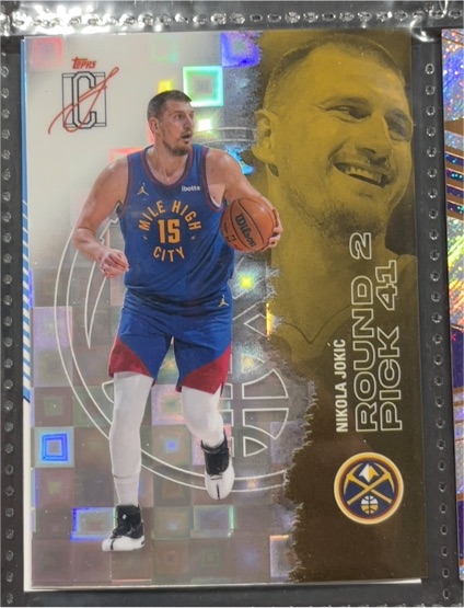 2025-26 Topps Signature Class #95 Nikola Jokic — front