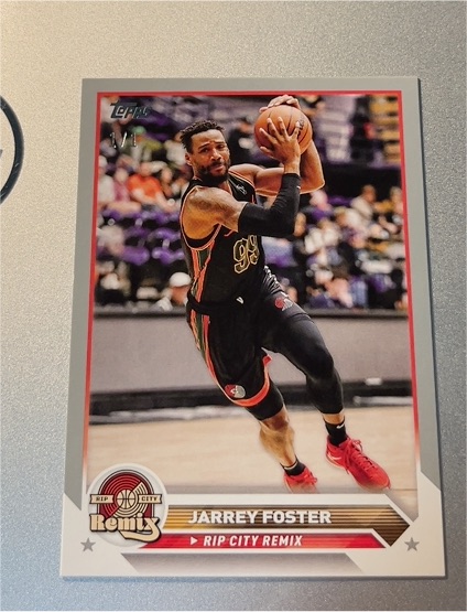 2023-24 Topps G League #66 Jarrey Foster Rip City Remix — front