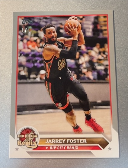2023-24 Topps G League #66 Jarrey Foster Rip City Remix — front