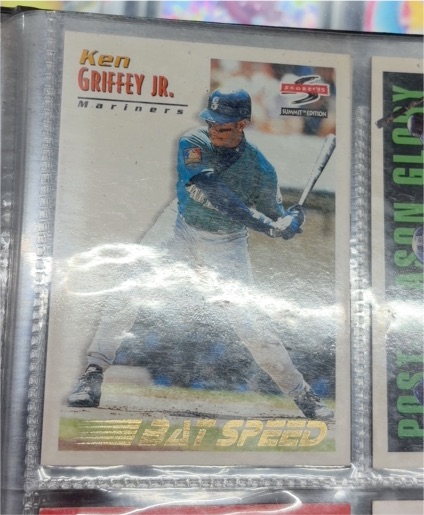 1995 Score Summit Edition #174 Ken Griffey Jr. Bat Speed — front