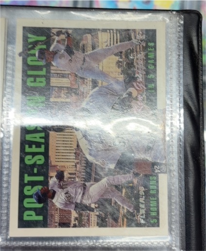 1996 Fleer Post-Season Glory #2 Ken Griffey Jr — front