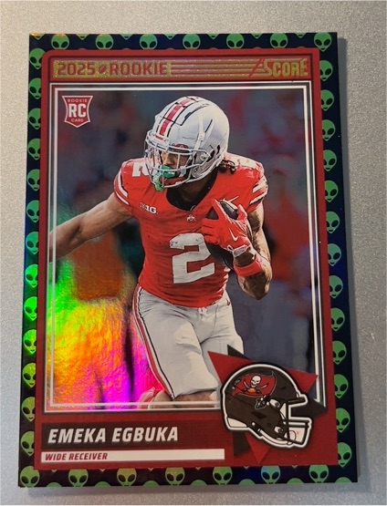 2025 Panini Score #2 Emeka Egbuka — front