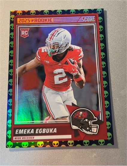 2025 Panini Score-A-Treat #2 Emeka Egbuka — front