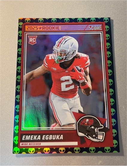2025 Panini Score-A-Treat #2 Emeka Egbuka — front
