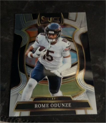 2025 Panini Select Concourse #74 Rome Odunze — front