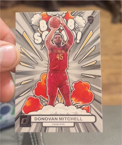 2023-24 Panini Donruss Bomb Squad #11 Donovan Mitchell — front