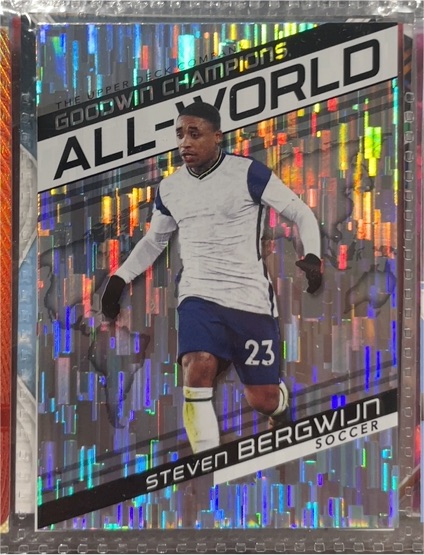 2022 Upper Deck Goodwin Champions #AW-2 Steven Bergwijn All-World — front
