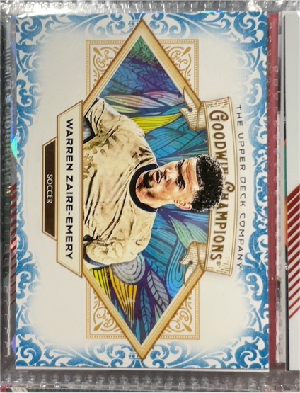 2025 Upper Deck Goodwin Champions #91 Warren Zaire-Emery — front