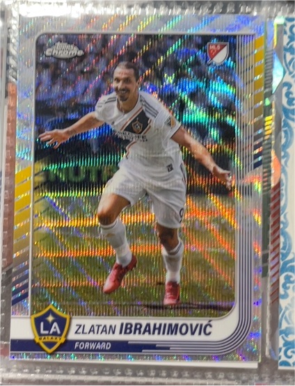 2025 Topps Chrome MLS #9 Zlatan Ibrahimović — front
