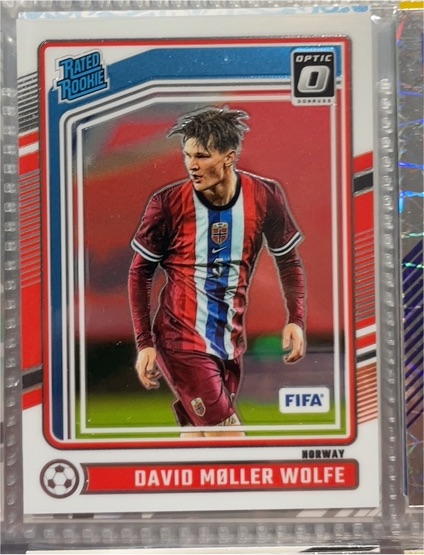 2024-25 Donruss Optic #197 David Møller Wolfe — front