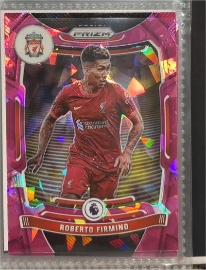 2021-22 Panini Prizm Premier League #90 Roberto Firmino — front