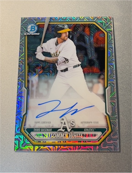 2026 Bowman Chrome #BMA-TW Tommy White — front