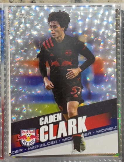 2022 Topps Chrome MLS #179 Caden Clark — front