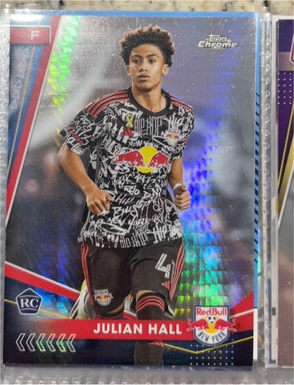 2024 Topps Chrome MLS #141 Julian Hall — front
