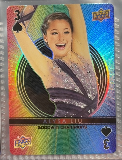 2022 Upper Deck Goodwin Champions #3 Alysa Liu — front