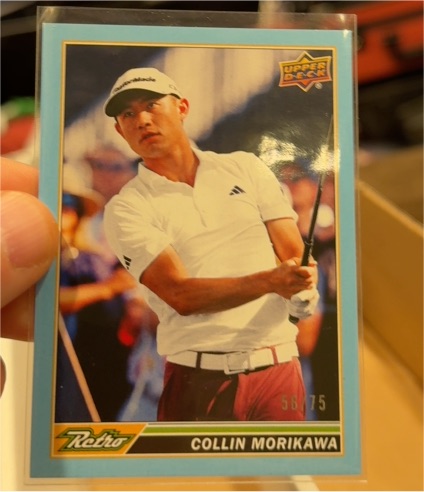 2026 Upper Deck #R-10 Collin Morikawa Retro — front